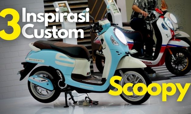 Motor Scoopy Cocok Untuk Kamu Yang Kini Memilki Jiwa Modif
