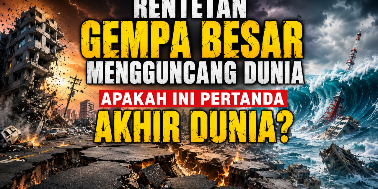 Rentetan Gempa Mengguncang Dunia: Pertanda Akhir Dunia?