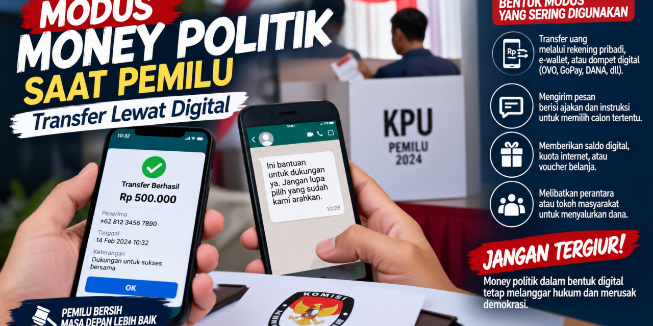 Politik Uang 4.0: Dari Amplop Ke Transfer Digital