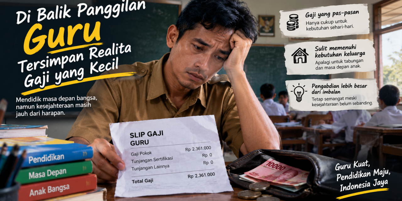 Sri Mulyani: Gaji Guru Kecil, Tantangan Nyata Negara!
