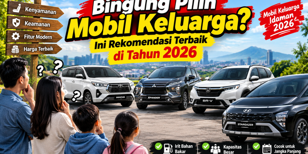 Bingung Pilih SUV Keluarga? Ini Rekomendasi Terbaik Tahun 2026